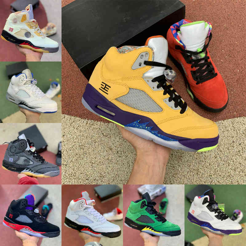 Top Quality What The 5 5s Basketball Shoes Mens Sail Stealth 2.0 Raging Bull Red Oreo Hyper Royal Oregon Ducks Ice Blue Suede Alternate Bel Trainer Sneakers F15, All white
Top Quality What The 5 5s Basketball Shoes Mens Sail Stealth 2.0 Raging Bull Red Oreo Hyper Royal Oregon Ducks Ice Blue Suede Alternate Bel Trainer Sneakers F15, All white
