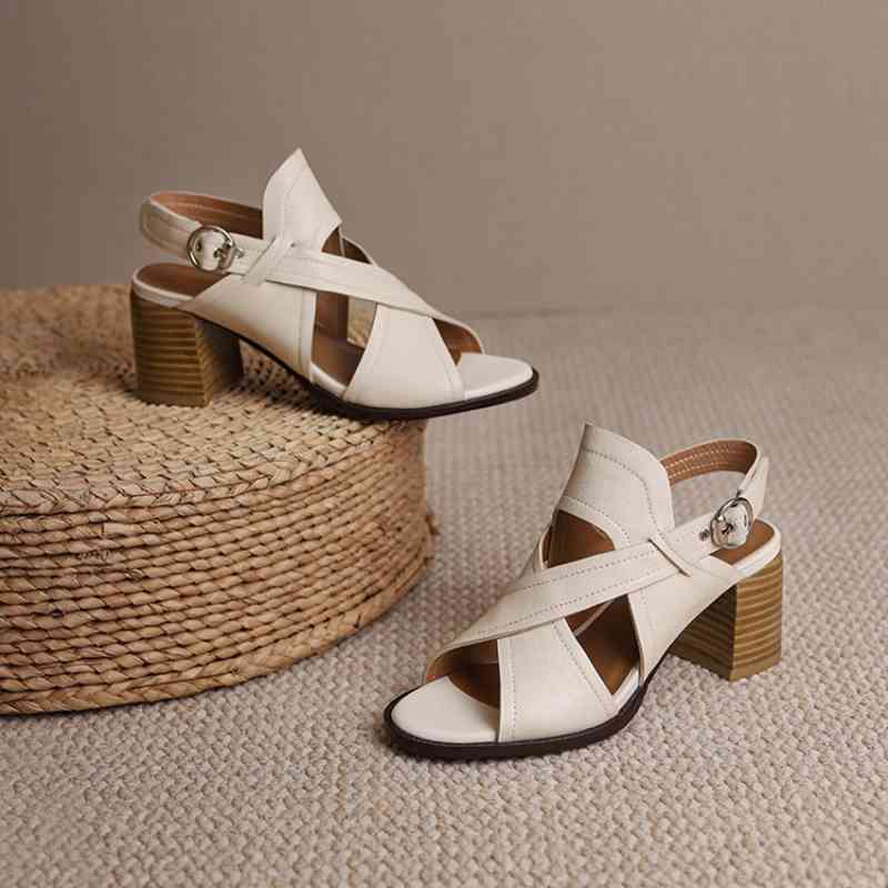Sandals Modern sandals for women with open cowhide toes heels will see casual shoes buckle pomegranate high FY9C, 1# shoe box
Sandals Modern sandals for women with open cowhide toes heels will see casual shoes buckle pomegranate high FY9C, 1# shoe box