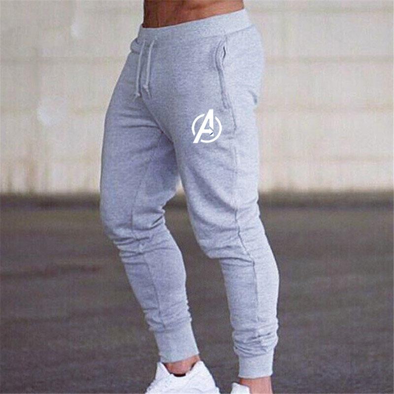 Jogging Pants Men Black Joggers Gym Training Running Striped Sportswear Sweatpants Track Sport Trousers Men's