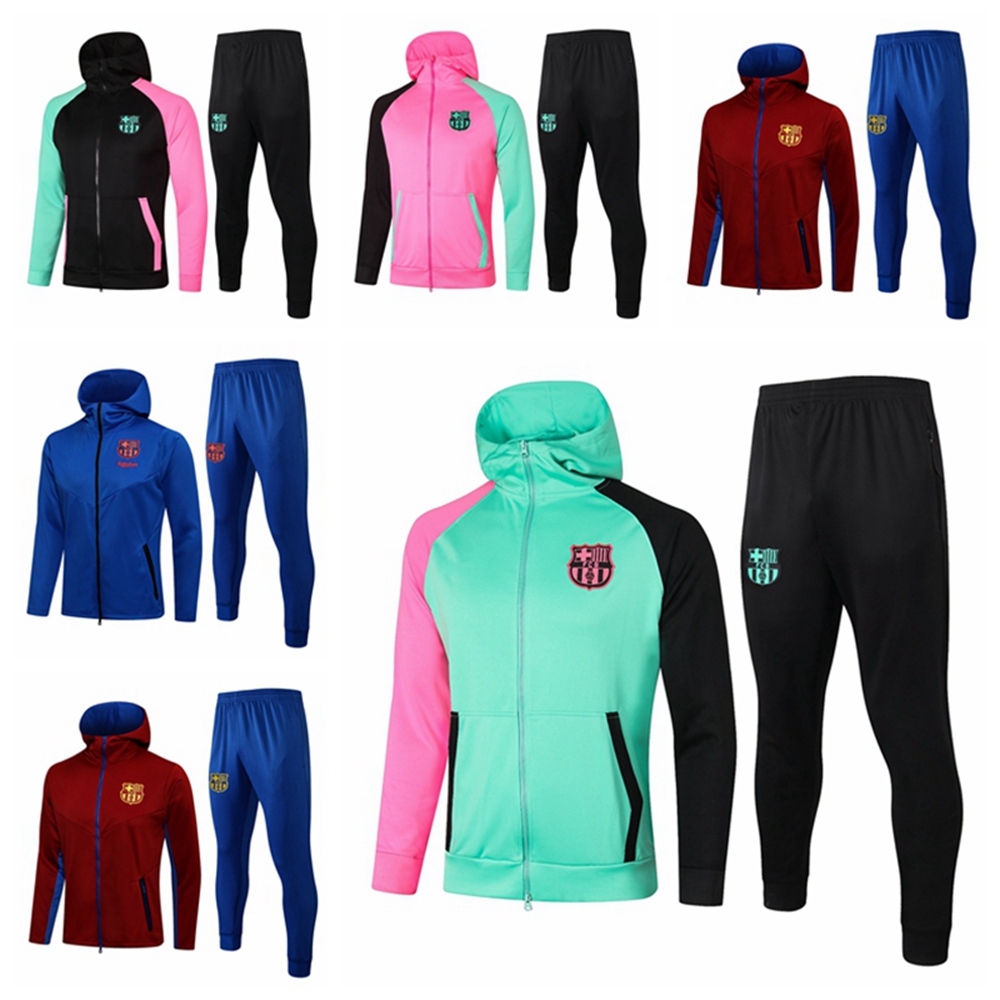 New Barcelone tracksuits Zipper Hoodie Jakcet set jacket soccer jersey survetement 2021 Messi ANSU FATI Men kits Survetement tracksuit Training football Suits A04
New Barcelone tracksuits Zipper Hoodie Jakcet set jacket soccer jersey survetement 2021 Messi ANSU FATI Men kits Survetement tracksuit Training football Suits A04