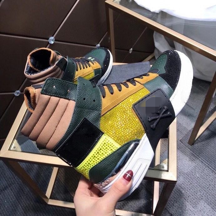 Top quality Luxurys Designers Men's man Casual pleinShoes ppMixed Colors Cut Lace-up Zapatos Mujer Race Runner shoes mjk003, 6 no box
Top quality Luxurys Designers Men's man Casual pleinShoes ppMixed Colors Cut Lace-up Zapatos Mujer Race Runner shoes mjk003, 6 no box