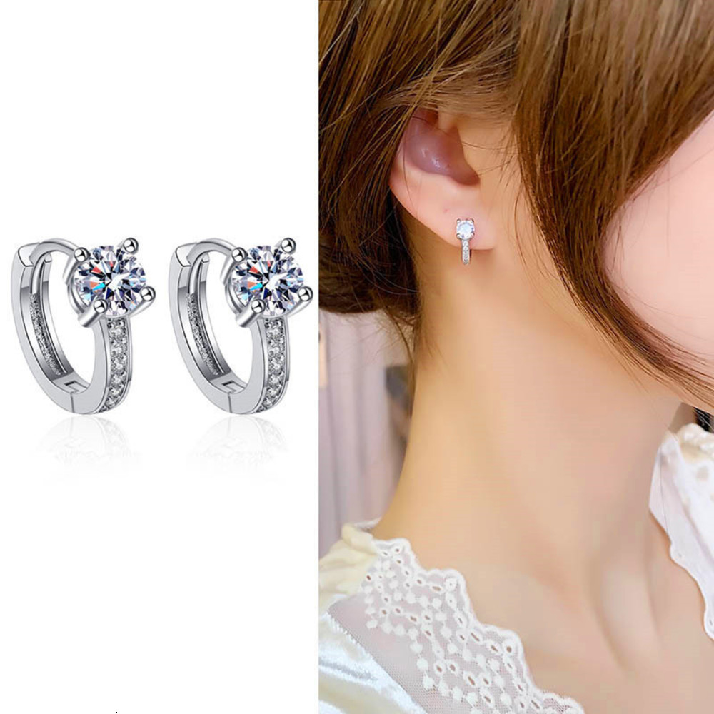 earrings fashion earhook copper zircon Korean simple temperament gold micro set four claw Round Diamond Earrings, Golden
earrings fashion earhook copper zircon Korean simple temperament gold micro set four claw Round Diamond Earrings, Golden
