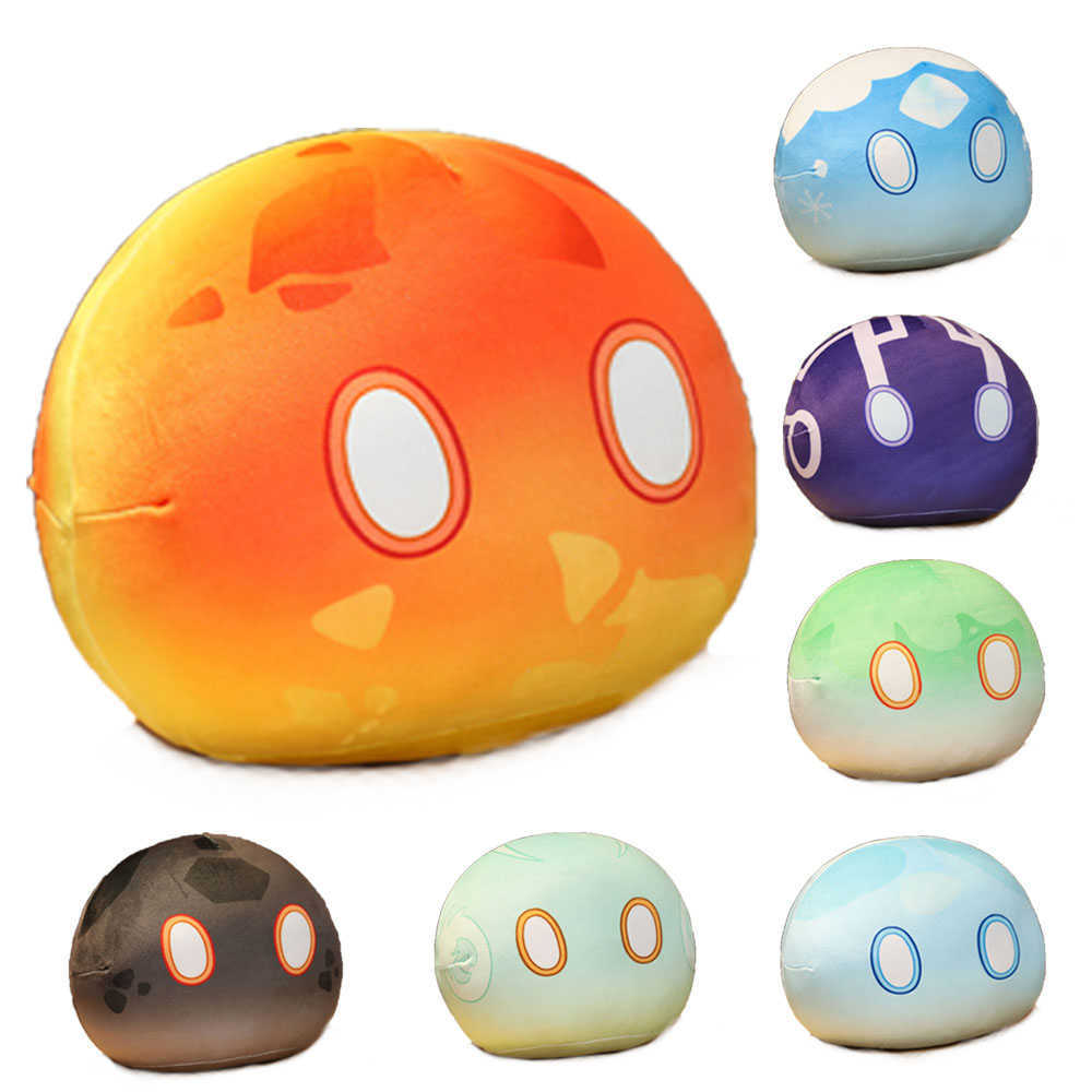 Anime Genshin Impact Slime Plush Keychain Cosplay Cute Throw Handful Toys Cartoon Birthday Xmas Gift Y0728, Silver
Anime Genshin Impact Slime Plush Keychain Cosplay Cute Throw Handful Toys Cartoon Birthday Xmas Gift Y0728, Silver