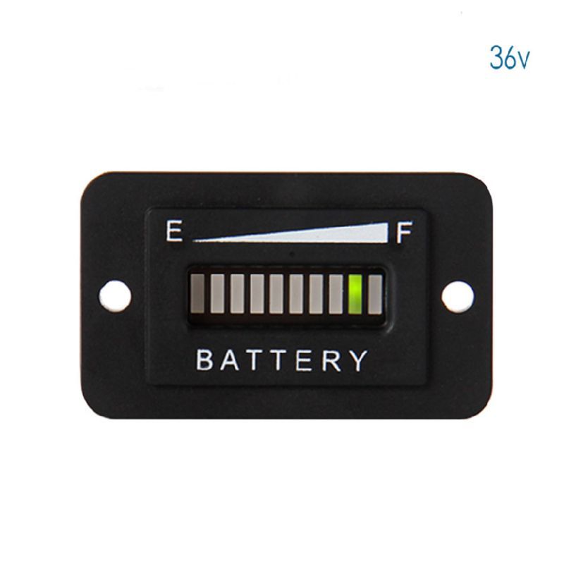 Battery Fuel meter Indicator LED 12-24V 36V 48V 72V for forklift golf carts