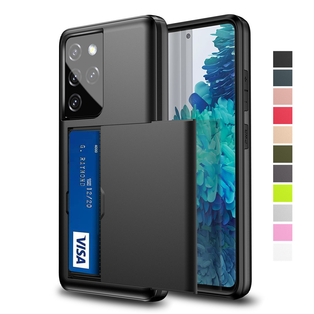 Slide Card Slots Holder Case Cover For Samsung Galaxy S21 Ultra s30 plus S20 FE Note 20 Ultra 10 S10 5G S20 Plus S21+ Case Capa, White
Slide Card Slots Holder Case Cover For Samsung Galaxy S21 Ultra s30 plus S20 FE Note 20 Ultra 10 S10 5G S20 Plus S21+ Case Capa, White