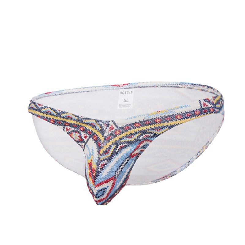 Underpants Underwear Men Ethnic Print Triangle Pants Sexy Briefs 3D U Convex Design Homme Low Waist Knickers Male Bulge Pouch A5, Green
Underpants Underwear Men Ethnic Print Triangle Pants Sexy Briefs 3D U Convex Design Homme Low Waist Knickers Male Bulge Pouch A5, Green