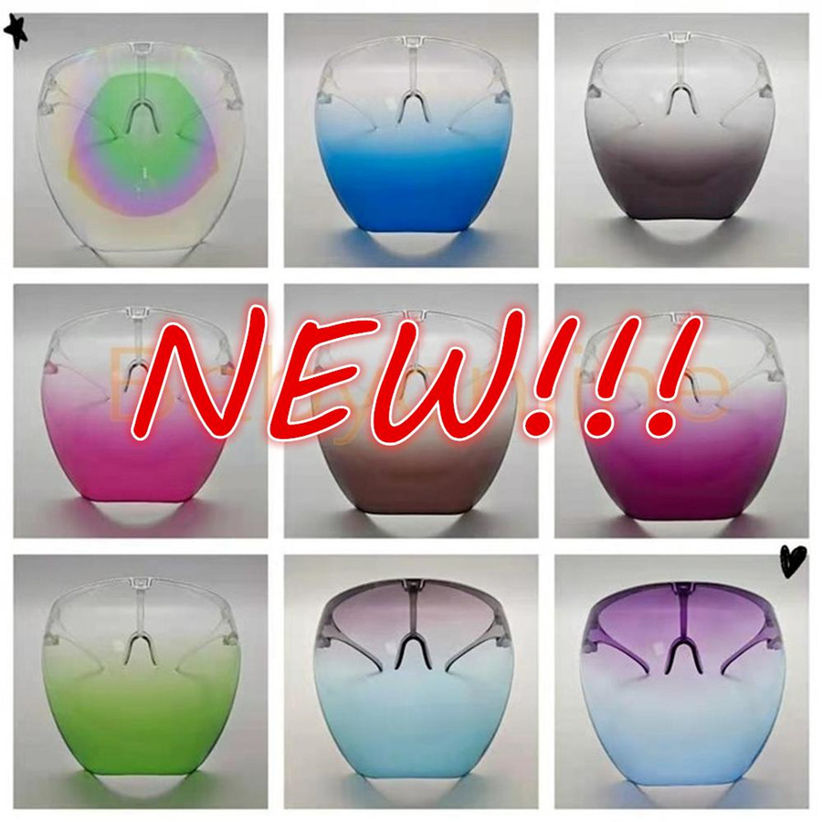 New!!! Colorful Face Shield Unisex Eye Clear Mask for Protectors Half Face Sun Glasses Shield Guard Anti-spray Mask DHL Fast Shipping Wholesale
New!!! Colorful Face Shield Unisex Eye Clear Mask for Protectors Half Face Sun Glasses Shield Guard Anti-spray Mask DHL Fast Shipping Wholesale