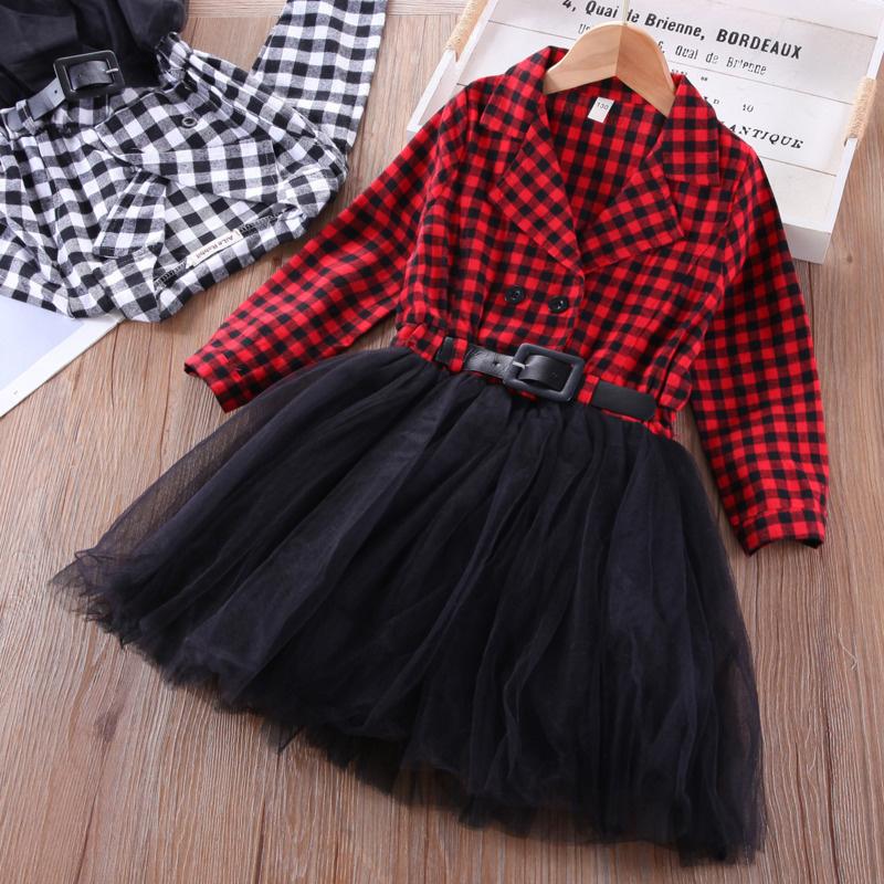 Girl's Dresses Children's Clothing Girls Plaid Spring Summer 2021 Dress Classic Black And White Puffy Fake 2 Pieces Belt Apparel, Red;yellow
Girl's Dresses Children's Clothing Girls Plaid Spring Summer 2021 Dress Classic Black And White Puffy Fake 2 Pieces Belt Apparel, Red;yellow