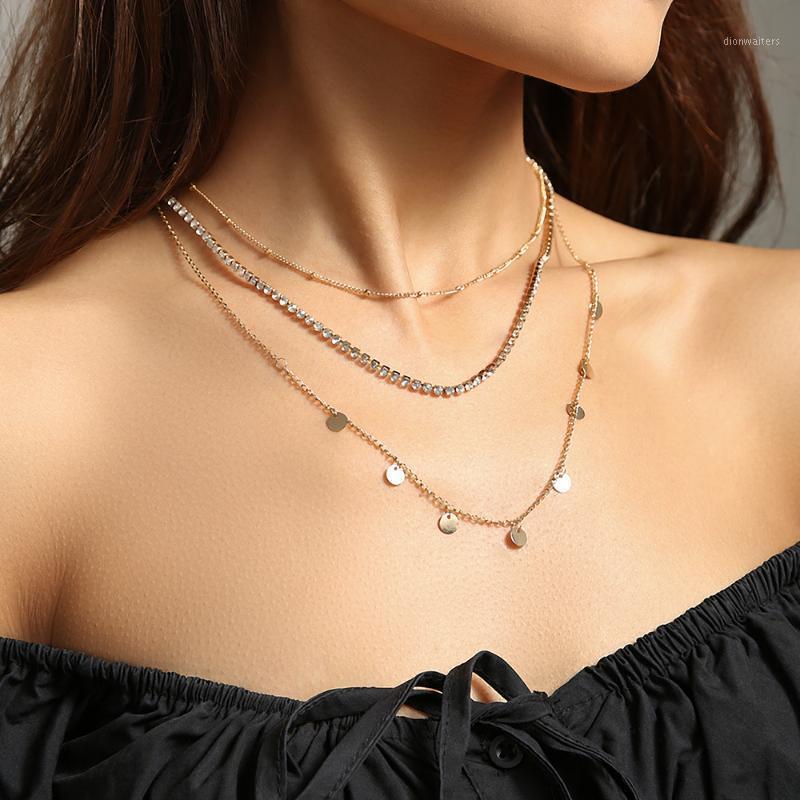 Golden Necklace Women Bohemian Fashion Multilayer Choker Clavicle Chain 2021 Jewelry Necklaces Femme Collares Chains
Golden Necklace Women Bohemian Fashion Multilayer Choker Clavicle Chain 2021 Jewelry Necklaces Femme Collares Chains