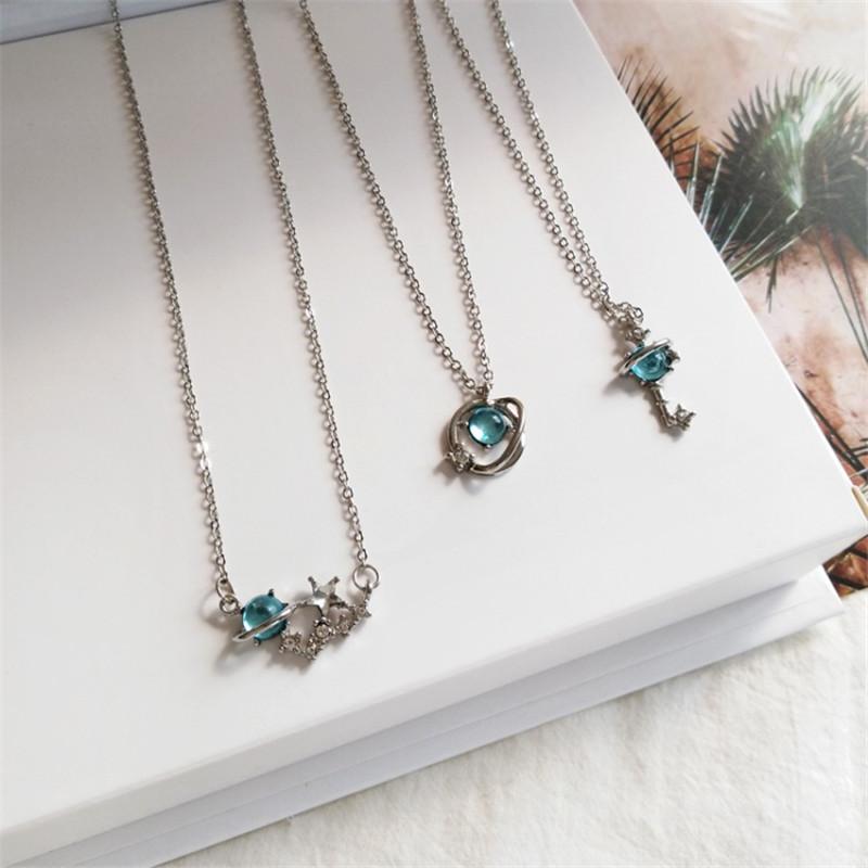 Pendant Necklaces Fashion Creative Simple Small Blue Starry Zircon Necklace Daily Wear Temperament Female Girlfriend Gift
Pendant Necklaces Fashion Creative Simple Small Blue Starry Zircon Necklace Daily Wear Temperament Female Girlfriend Gift