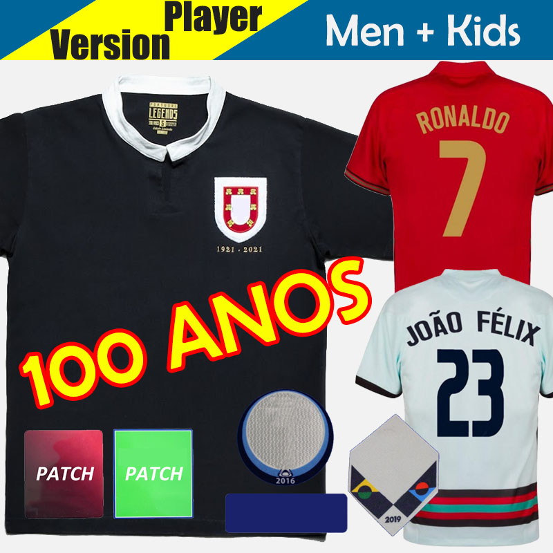 20 21 Portugal Centenary 100 Anos Soccer Jersey RONALDO JOAO FELIX 2021 2022 Player Version Camisa De Futebol Kids kit Football Shirt B.FERNANDES BERNARDO DIOGO JOTA, 100 anos special
20 21 Portugal Centenary 100 Anos Soccer Jersey RONALDO JOAO FELIX 2021 2022 Player Version Camisa De Futebol Kids kit Football Shirt B.FERNANDES BERNARDO DIOGO JOTA, 100 anos special