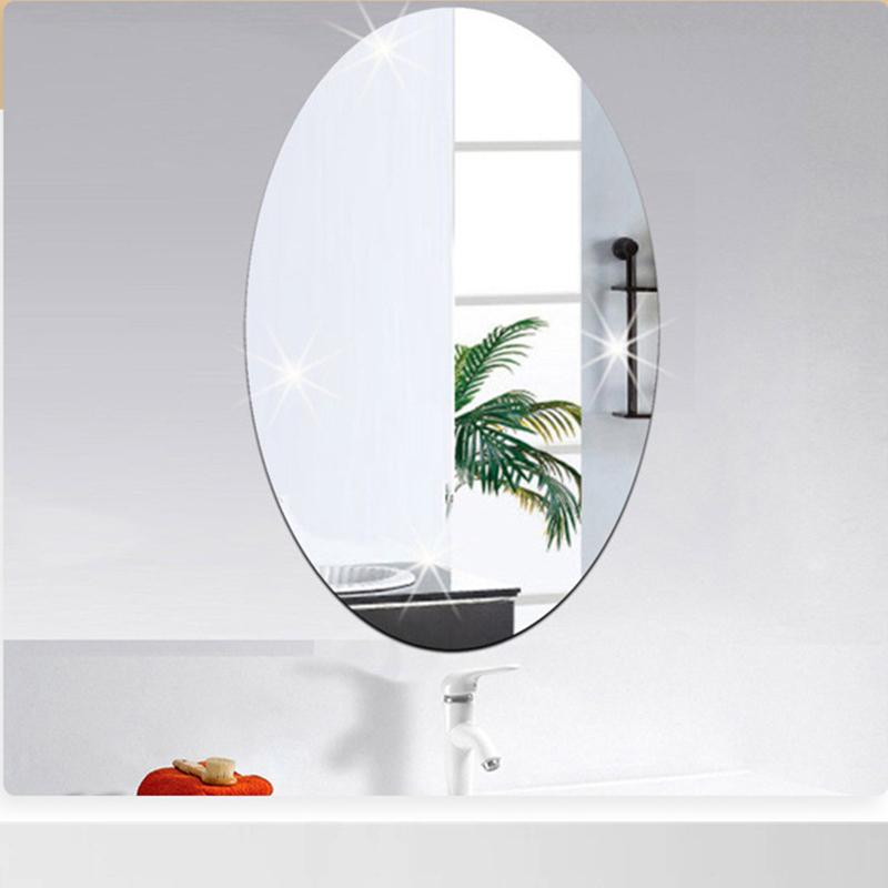 Mirrors 2 Pcs Oval Mirror Wall Sticker Ellips Acrylic Bathroom Decor 3D Diy Creative Home
Mirrors 2 Pcs Oval Mirror Wall Sticker Ellips Acrylic Bathroom Decor 3D Diy Creative Home
