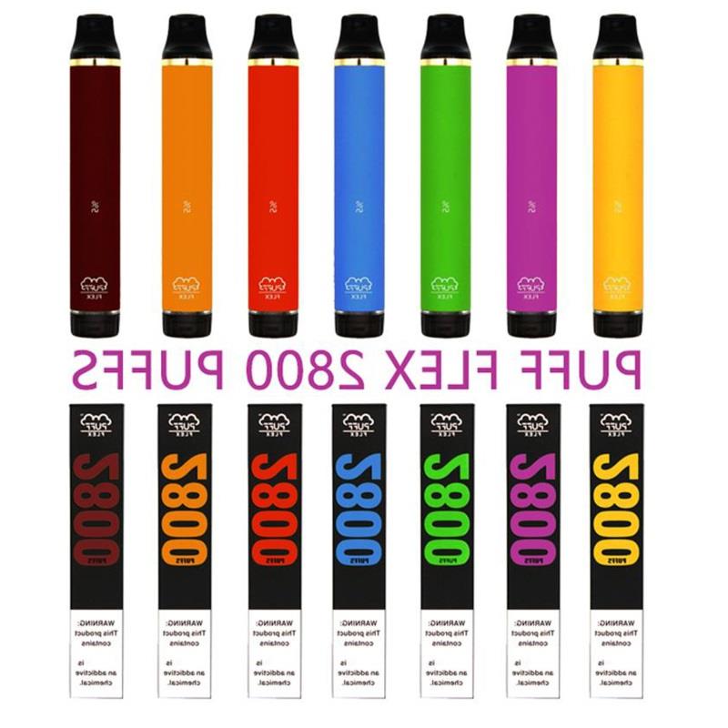 Puff Flex Pen Bars Puffs E Cigarette 2800 Carts Vapes Vape Kit Disposable Puffbar XXL Vaporizer Bar Embgv
Puff Flex Pen Bars Puffs E Cigarette 2800 Carts Vapes Vape Kit Disposable Puffbar XXL Vaporizer Bar Embgv