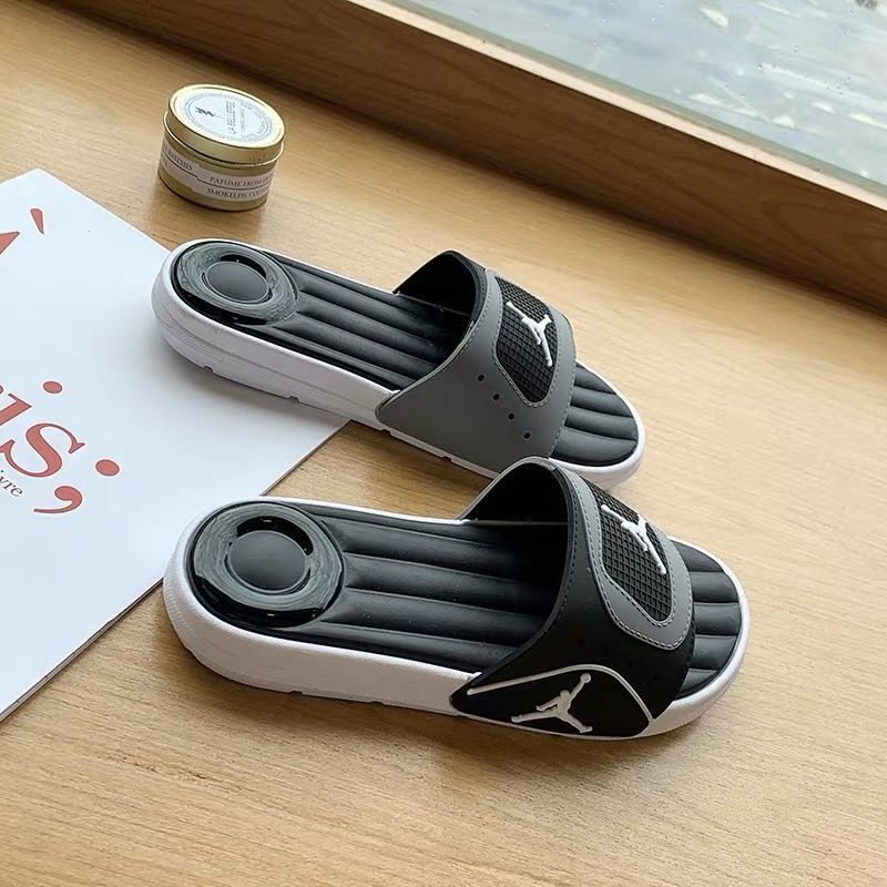AJ slippers men's summer couple student Jumpman slippers basketball fashion net red Korean version flip flop hot fashion sandals, Black
AJ slippers men's summer couple student Jumpman slippers basketball fashion net red Korean version flip flop hot fashion sandals, Black
