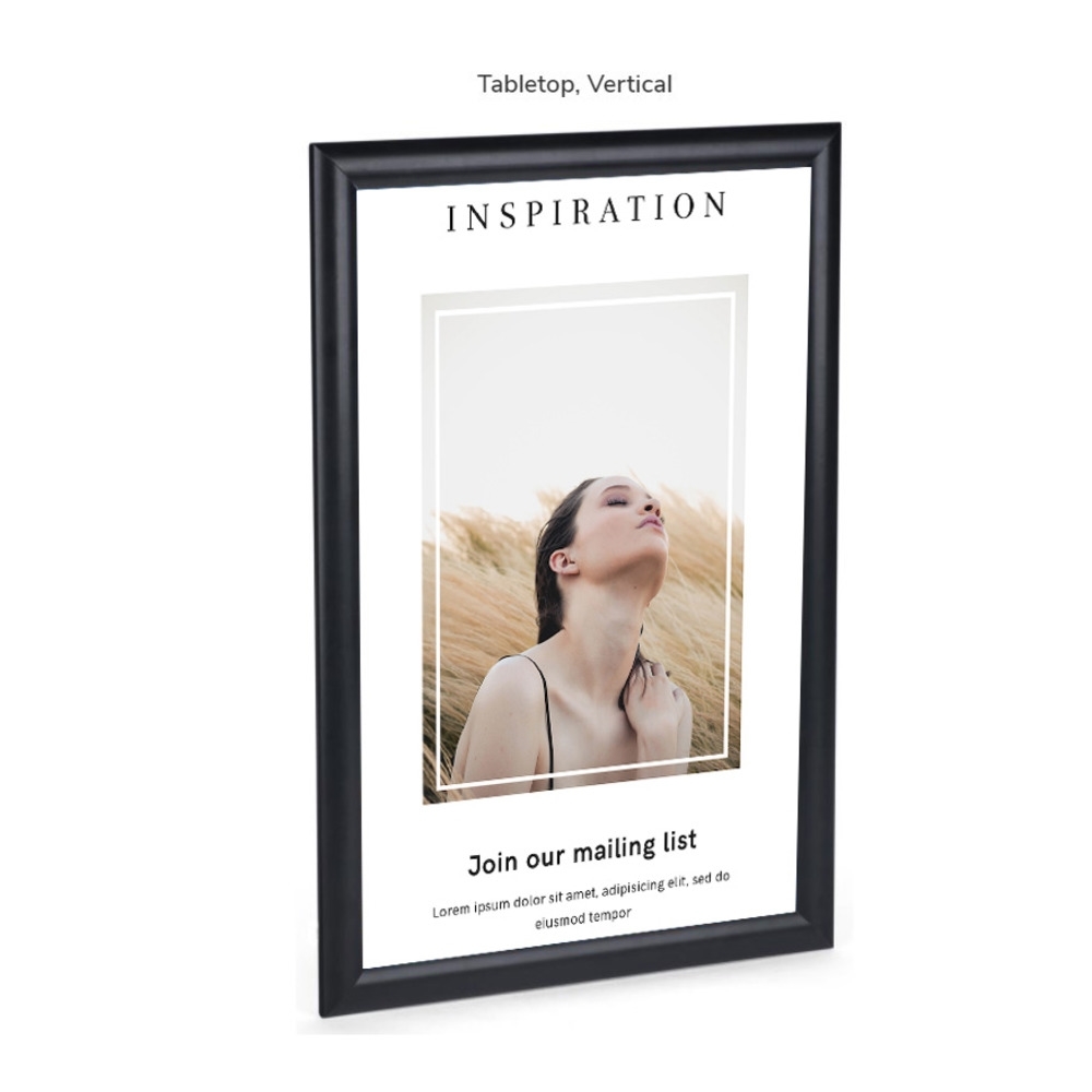 A4 Metal Document Frames Certificate Frames for Wall Tabletop Display Degree Award