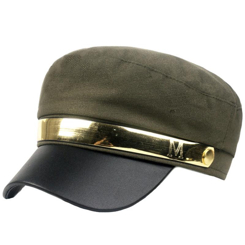 Berets 2022 Ladies Navy Cap British Retro Military Hats Women's Flat Caps Elegant Metal Buckle Decoration Fashion Hat Snapback, Black
Berets 2022 Ladies Navy Cap British Retro Military Hats Women's Flat Caps Elegant Metal Buckle Decoration Fashion Hat Snapback, Black
