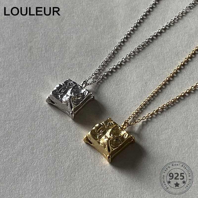 Chains Louleur 925 Sterling Silver Square Pendant Necklace Minimalist Gold Chain Irregular For Women Fashion Fine Jewelry Gift1
Chains Louleur 925 Sterling Silver Square Pendant Necklace Minimalist Gold Chain Irregular For Women Fashion Fine Jewelry Gift1