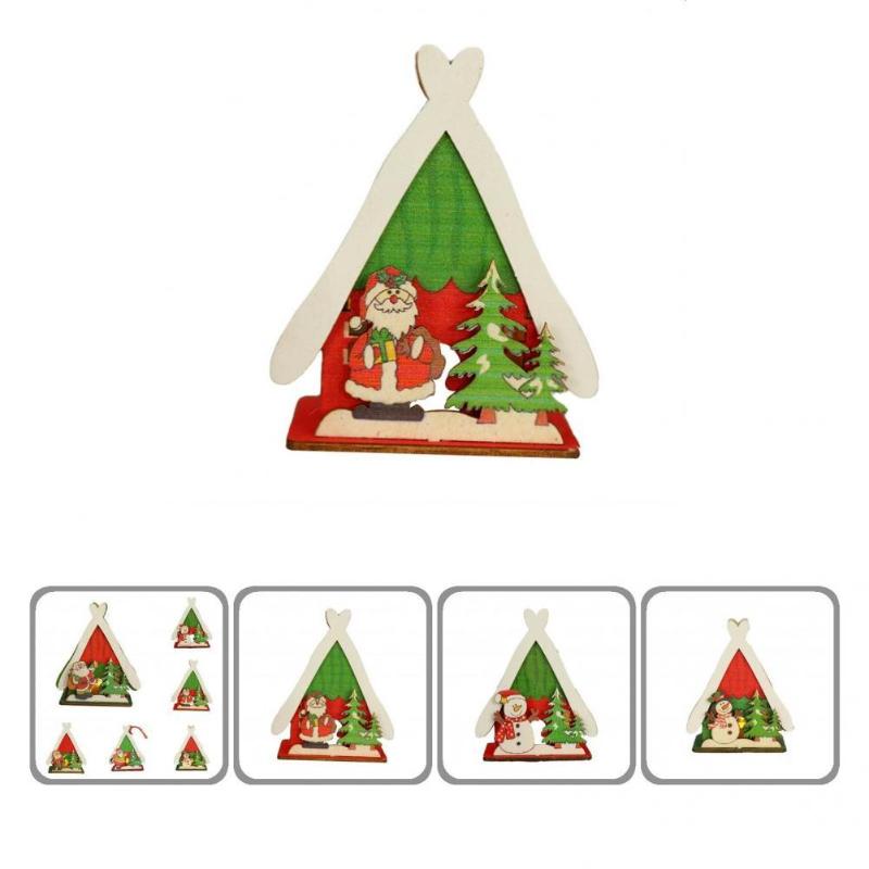 Christmas Decorations Hanging Pendant Fashion LED Light Festival House Luminous With Lanyard Cabin Model
Christmas Decorations Hanging Pendant Fashion LED Light Festival House Luminous With Lanyard Cabin Model