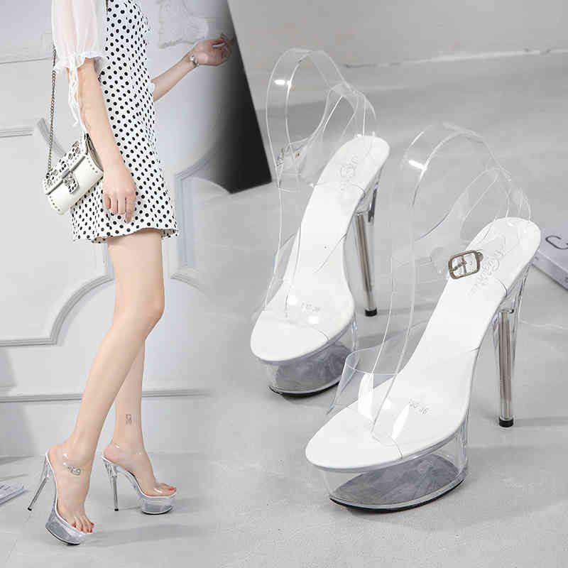 dress shoes stan shark summer women high heels 15cm woman transparent crystal sandals slippers size 34-43 thin heel wedding g, Black
dress shoes stan shark summer women high heels 15cm woman transparent crystal sandals slippers size 34-43 thin heel wedding g, Black