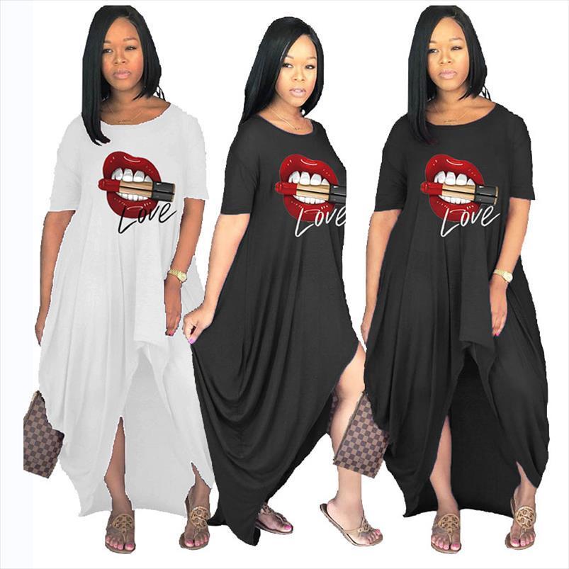 plus size summer crewneck womens dresses short sleeve streetwear irregular casual long wholesale dropshipping, Black;gray
plus size summer crewneck womens dresses short sleeve streetwear irregular casual long wholesale dropshipping, Black;gray