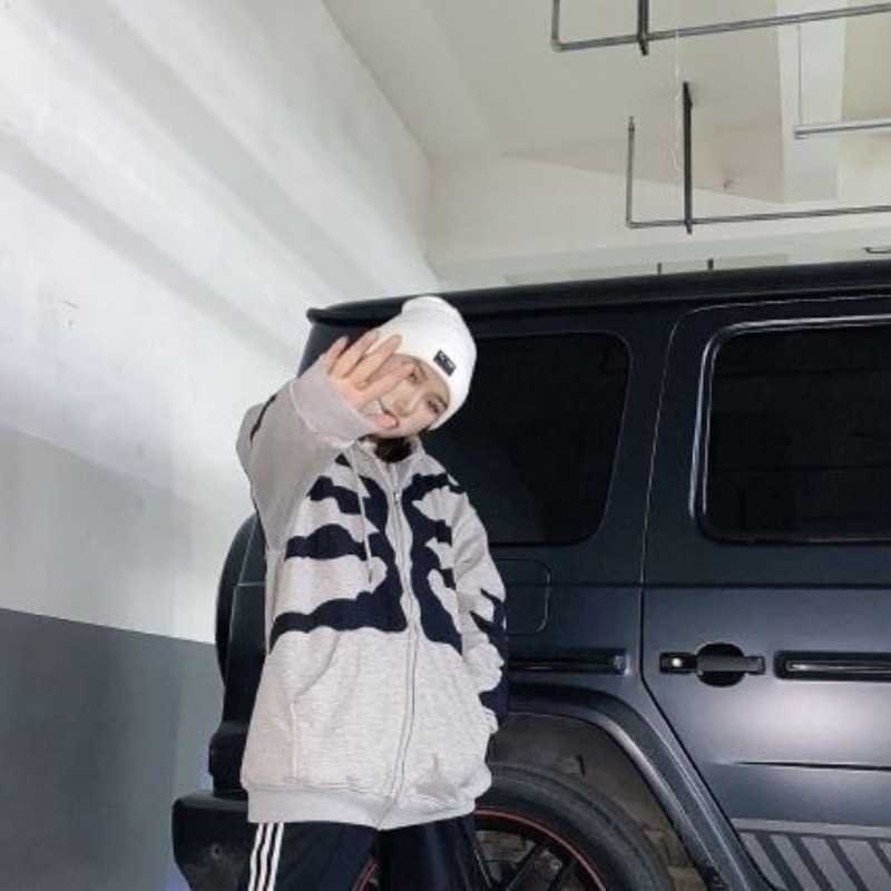 Gothic Plus Size Hoodie Clothes Fashion Vintage Ins Irregular Printing Long Sleeve for Teens Sweatshirt 210910