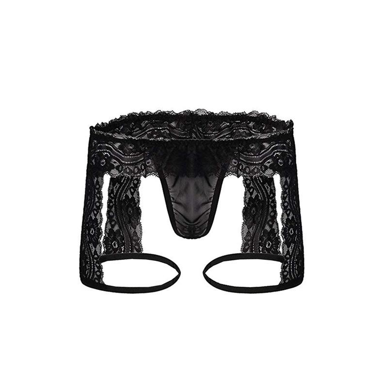 Underpants European And American Sexy Underwear Men's Lace Pattern Hollow Panties Erotic Gay Sissy Temptation, Black;white
Underpants European And American Sexy Underwear Men's Lace Pattern Hollow Panties Erotic Gay Sissy Temptation, Black;white