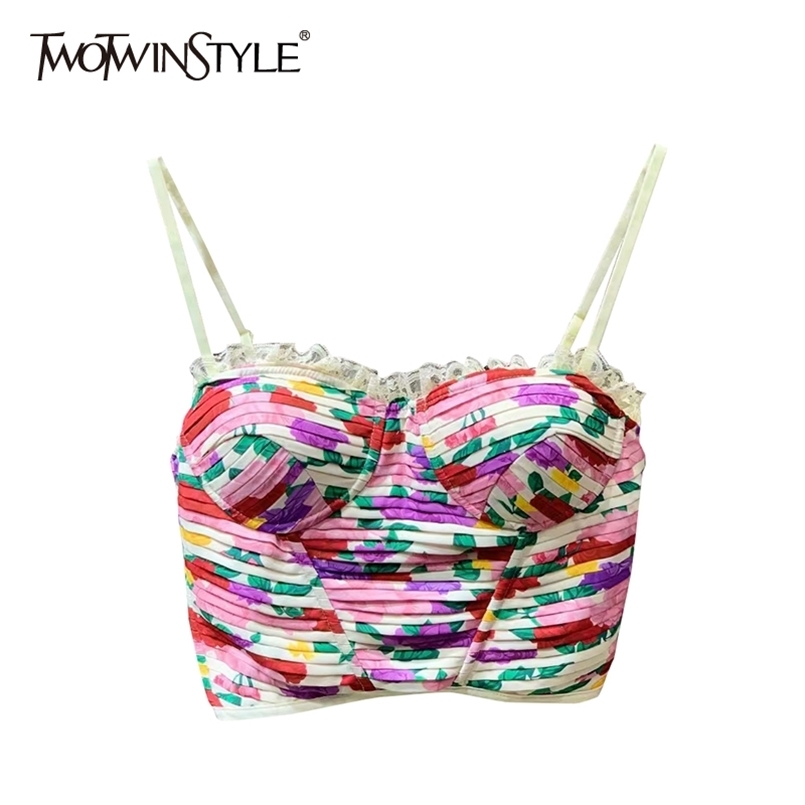 Sexy Patchwork Lace Vests For Women Square Collar Sleeveless Short Hit Color Camis Female Summer Fashion Style 210524, Print
Sexy Patchwork Lace Vests For Women Square Collar Sleeveless Short Hit Color Camis Female Summer Fashion Style 210524, Print