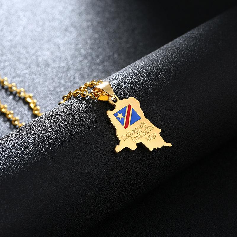 Chains Africa The Democratic Republic Of Congo Map Copper Pendant Necklace For Men/women Jewelry Christmas Birthday Gift
Chains Africa The Democratic Republic Of Congo Map Copper Pendant Necklace For Men/women Jewelry Christmas Birthday Gift