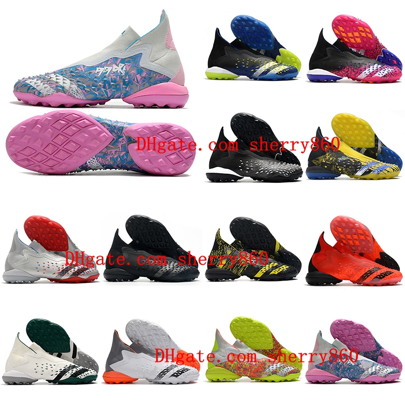 2021 soccer shoes mens cleats PREDATOR FREAK + TF Turf MD Crampons de football boots scarpe da calcio Trainers Firm Ground, As picture 4
2021 soccer shoes mens cleats PREDATOR FREAK + TF Turf MD Crampons de football boots scarpe da calcio Trainers Firm Ground, As picture 4
