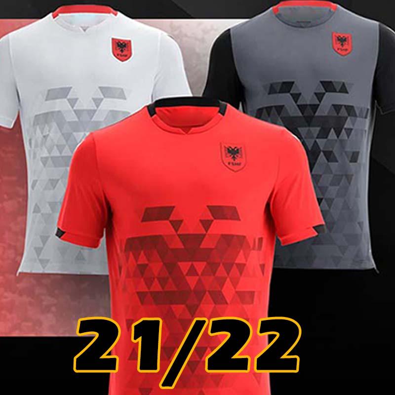 2122 Albania Home Red Soccer Jersey 21/22 Albania Away White Soccer Shirts Third away Black Short sleeve national team football uniform
2122 Albania Home Red Soccer Jersey 21/22 Albania Away White Soccer Shirts Third away Black Short sleeve national team football uniform