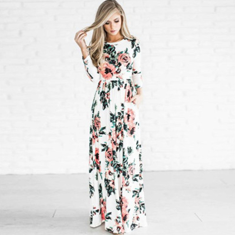 Long Dress Floral Printed Fashion Women Casual Long Dress Loose Boho Beach Maxi Elegant Floral Dress Summer Dresses Quality -3XL, Green 1
Long Dress Floral Printed Fashion Women Casual Long Dress Loose Boho Beach Maxi Elegant Floral Dress Summer Dresses Quality -3XL, Green 1