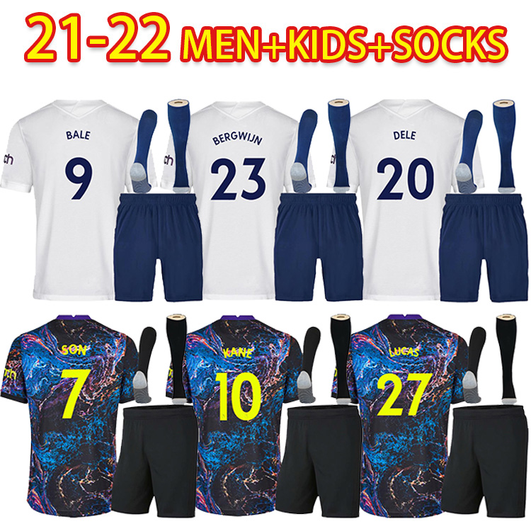 21 22 BALE KANE soccer jerseys DELE SON NDOMBELE HOJBJERG LO CELSO SPURS 2021 2022 home away 3rd camiseta de futebol kids kit+Socks toTTEnhAm football shirts, Rc0063
21 22 BALE KANE soccer jerseys DELE SON NDOMBELE HOJBJERG LO CELSO SPURS 2021 2022 home away 3rd camiseta de futebol kids kit+Socks toTTEnhAm football shirts, Rc0063