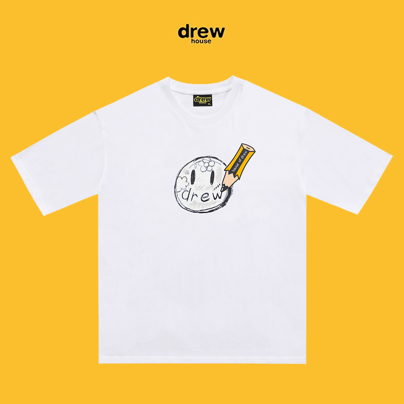 Drew House T-shirts Man Summer Short Sleeves Pencil Draw Drewhouse Logo Tshirts Hip Hop Tee Men Women Smile Tees Streetwear Tops O-Neck Cotton Loose Oversize, Contact us
Drew House T-shirts Man Summer Short Sleeves Pencil Draw Drewhouse Logo Tshirts Hip Hop Tee Men Women Smile Tees Streetwear Tops O-Neck Cotton Loose Oversize, Contact us