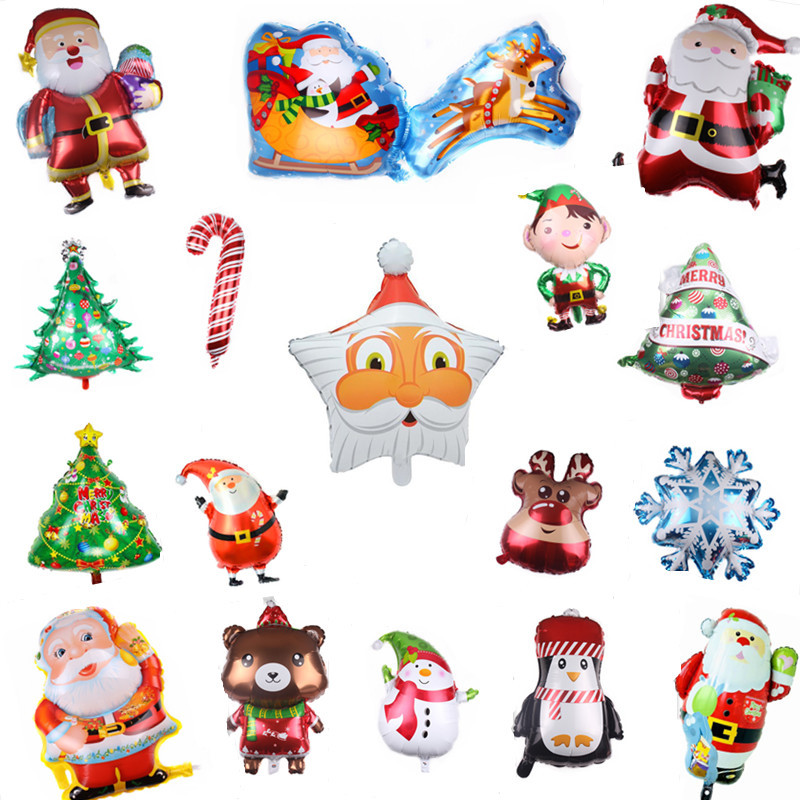 Happy Christmas Day Foil Balloons Snowman Santa Claus Deer Christmas Tree Decoration Xmas Party Supplies Globos FY4821
Happy Christmas Day Foil Balloons Snowman Santa Claus Deer Christmas Tree Decoration Xmas Party Supplies Globos FY4821