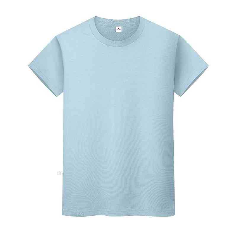 men and women round neck solid color T-shirt summer cotton bottoming short-sleeved half-sleeved XG1XCi
men and women round neck solid color T-shirt summer cotton bottoming short-sleeved half-sleeved XG1XCi