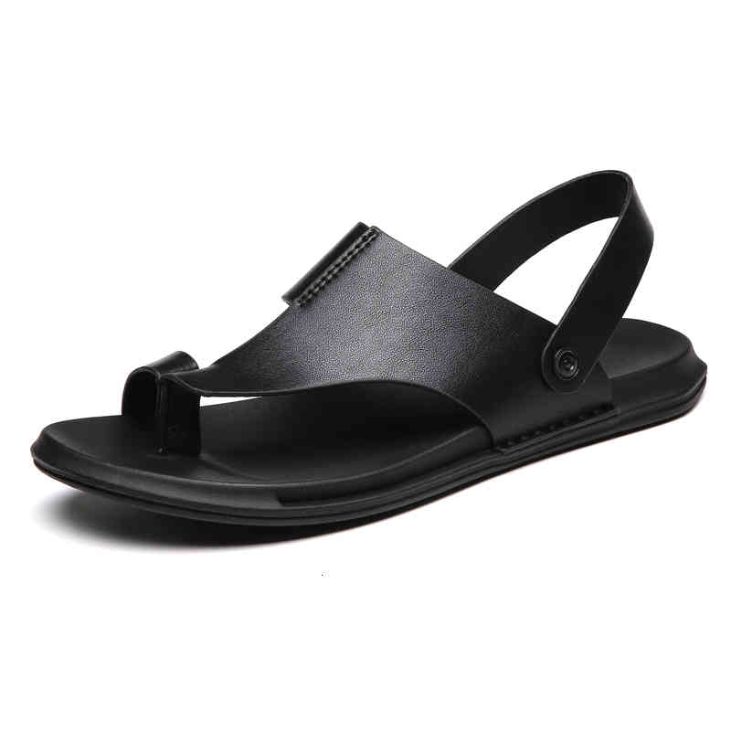 slippers genuine leather sandals men casual open toe summer shoes breathable fishing style fashion beach men's luxury sandalias qx, Black
slippers genuine leather sandals men casual open toe summer shoes breathable fishing style fashion beach men's luxury sandalias qx, Black