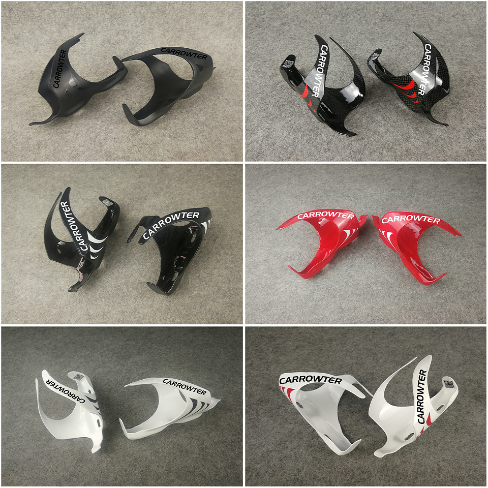12 models CARROWTER Full Carbon Fiber Water Bottle Cages Holders with UD 3K Glossy Matte for Your Selection
12 models CARROWTER Full Carbon Fiber Water Bottle Cages Holders with UD 3K Glossy Matte for Your Selection
