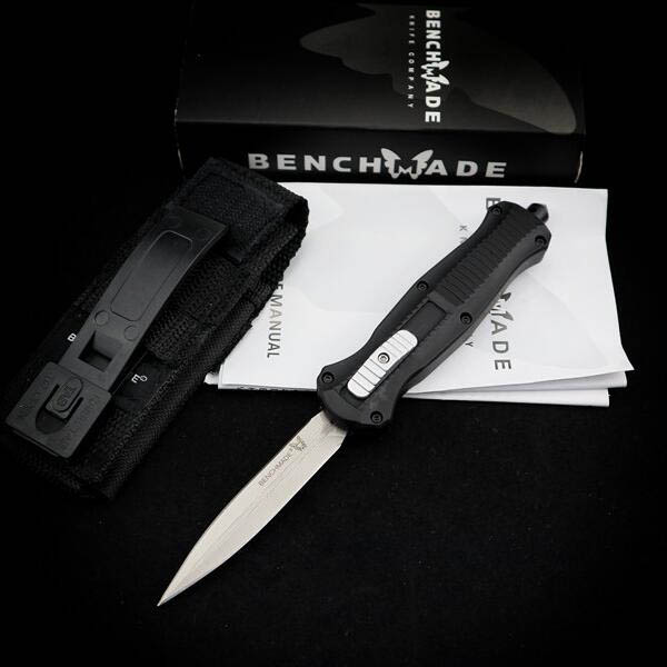 Pocket Mini 3320 Double Action Automatic Knives 3350 D2 Benchmade Nylon Spear Point EDC Tactical Sheath Gear Survival Knife Steel With Foav
Pocket Mini 3320 Double Action Automatic Knives 3350 D2 Benchmade Nylon Spear Point EDC Tactical Sheath Gear Survival Knife Steel With Foav