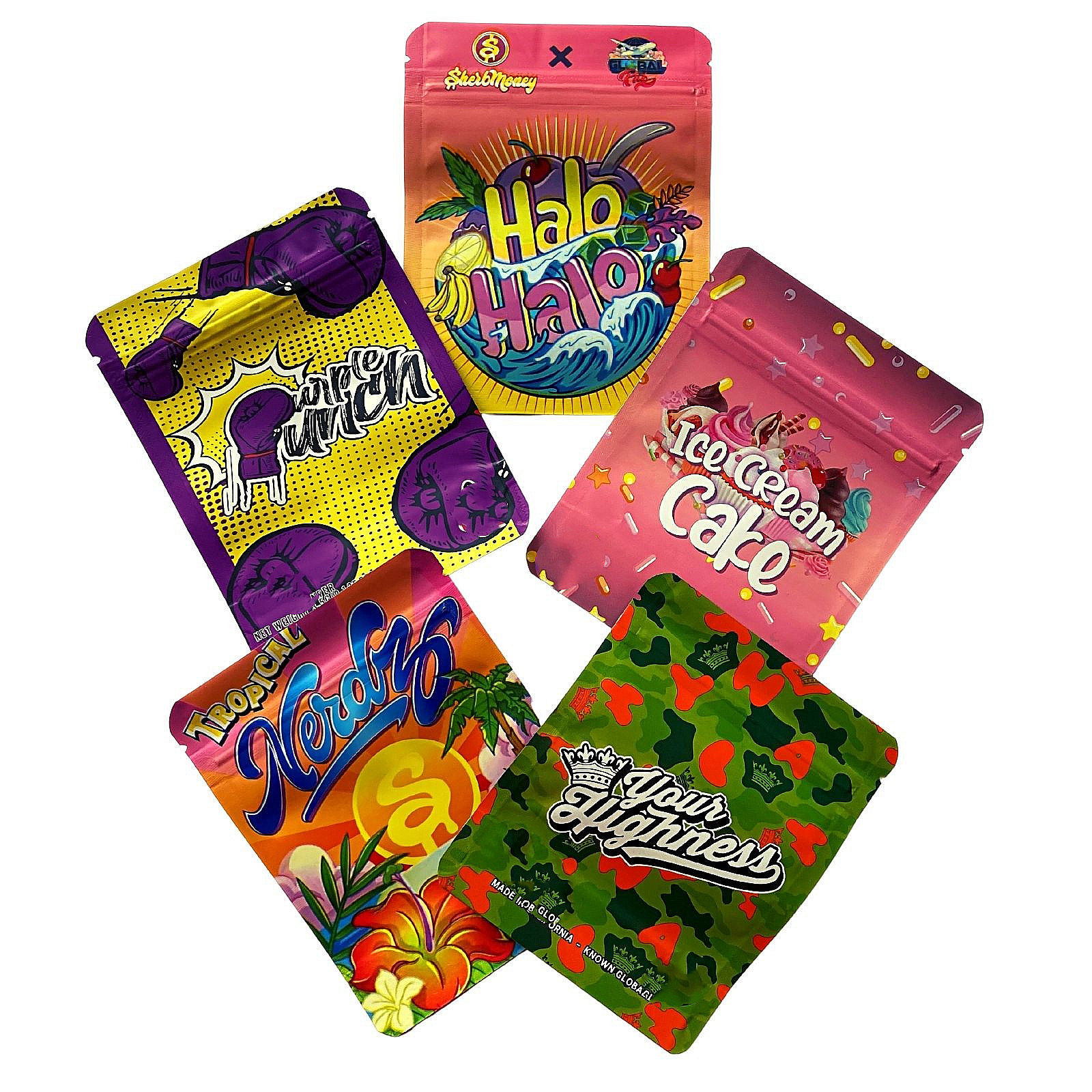 Halo Ice Cream Cake Packaging Bags For Dry Herb Flower Custom Printed Resealable Smell Proof Mylar Bag jllTkL
Halo Ice Cream Cake Packaging Bags For Dry Herb Flower Custom Printed Resealable Smell Proof Mylar Bag jllTkL
