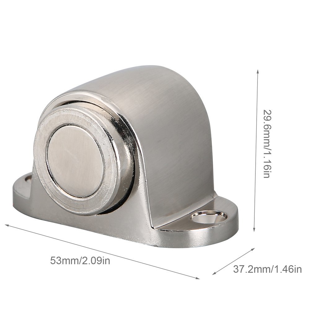 Stainless Steel Door Strong Magnetic Door Stopper South Gate Engineering Project Supporting Hardware Door Stop