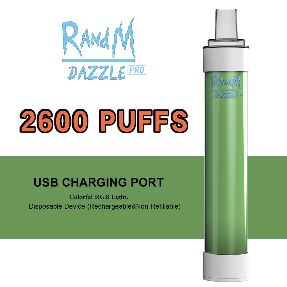 100% original disposable cigarettes Randm Dazzle 2600 puffs VS R and M 2000puffs glowing factory wholesale
100% original disposable cigarettes Randm Dazzle 2600 puffs VS R and M 2000puffs glowing factory wholesale