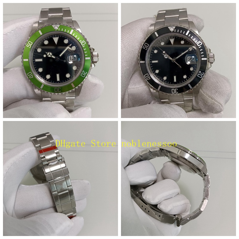 2 Color BP Factory Vintage Watch Mens 40mm Alloy Bezel 16610 Date 50th Anniversary 16610LN Green Black Dial Steel Bracelet Antique Men's Automatic Watches, Original box
2 Color BP Factory Vintage Watch Mens 40mm Alloy Bezel 16610 Date 50th Anniversary 16610LN Green Black Dial Steel Bracelet Antique Men's Automatic Watches, Original box
