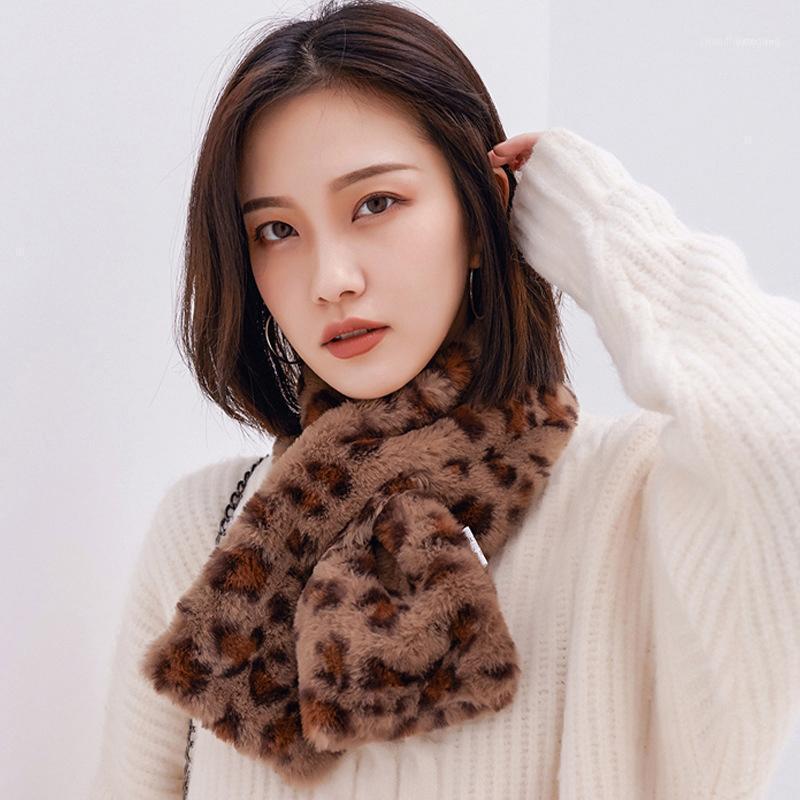 Scarves Winter Warm Scarf Women Faux Fur Leopard Print Short Cute Ladies Elegant Thickened Cross Scarves1
Scarves Winter Warm Scarf Women Faux Fur Leopard Print Short Cute Ladies Elegant Thickened Cross Scarves1