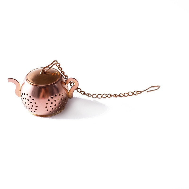Teapot Tea Infuser Cute Stainless Steel 304 Strainer Loose Leaf Infusers Filter Teaware Tool Kitchen Utensils RRD7473 Free shipping