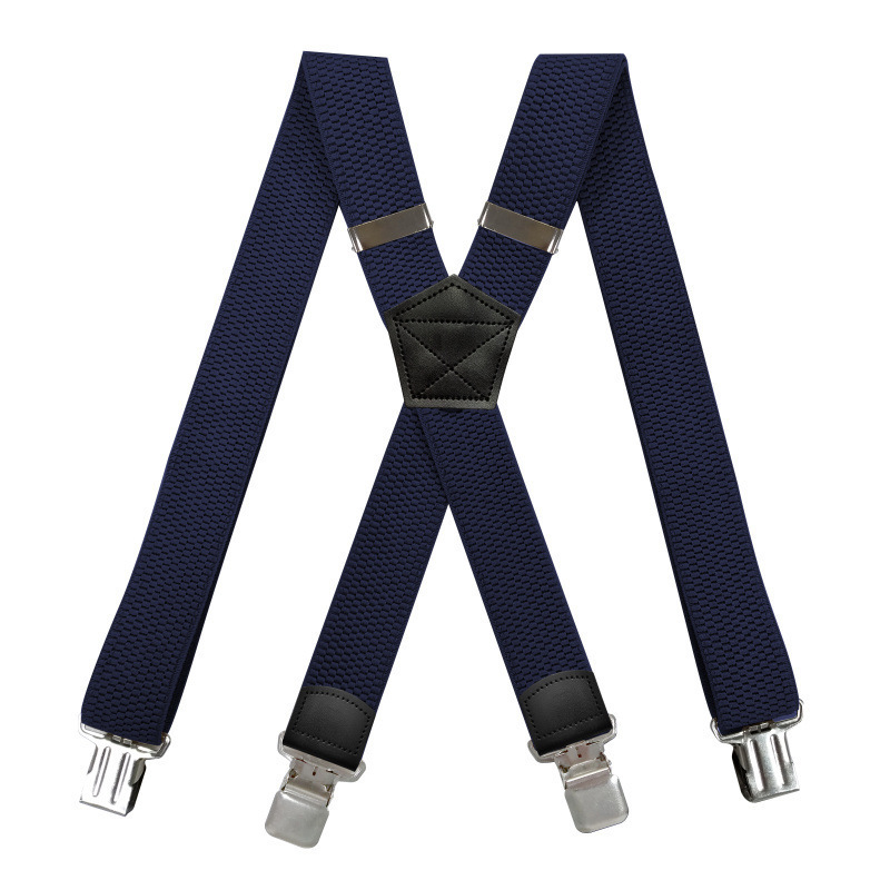 Mens Heavy Duty Big and Tall Suspenders 38cm Wide X Back with 4 Strong Clips Adjustable Elastic Work Trouser Braces-Black Brown
Mens Heavy Duty Big and Tall Suspenders 38cm Wide X Back with 4 Strong Clips Adjustable Elastic Work Trouser Braces-Black Brown