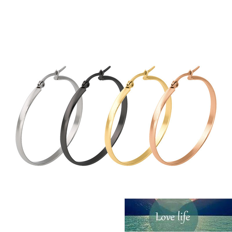 AsJerlya New Fashion Sexy Women Hypoallergenic Stainless Steel Rounded Smooth Big Large Hoop Earrings Jewelry 1 Pair Factory price expert
AsJerlya New Fashion Sexy Women Hypoallergenic Stainless Steel Rounded Smooth Big Large Hoop Earrings Jewelry 1 Pair Factory price expert