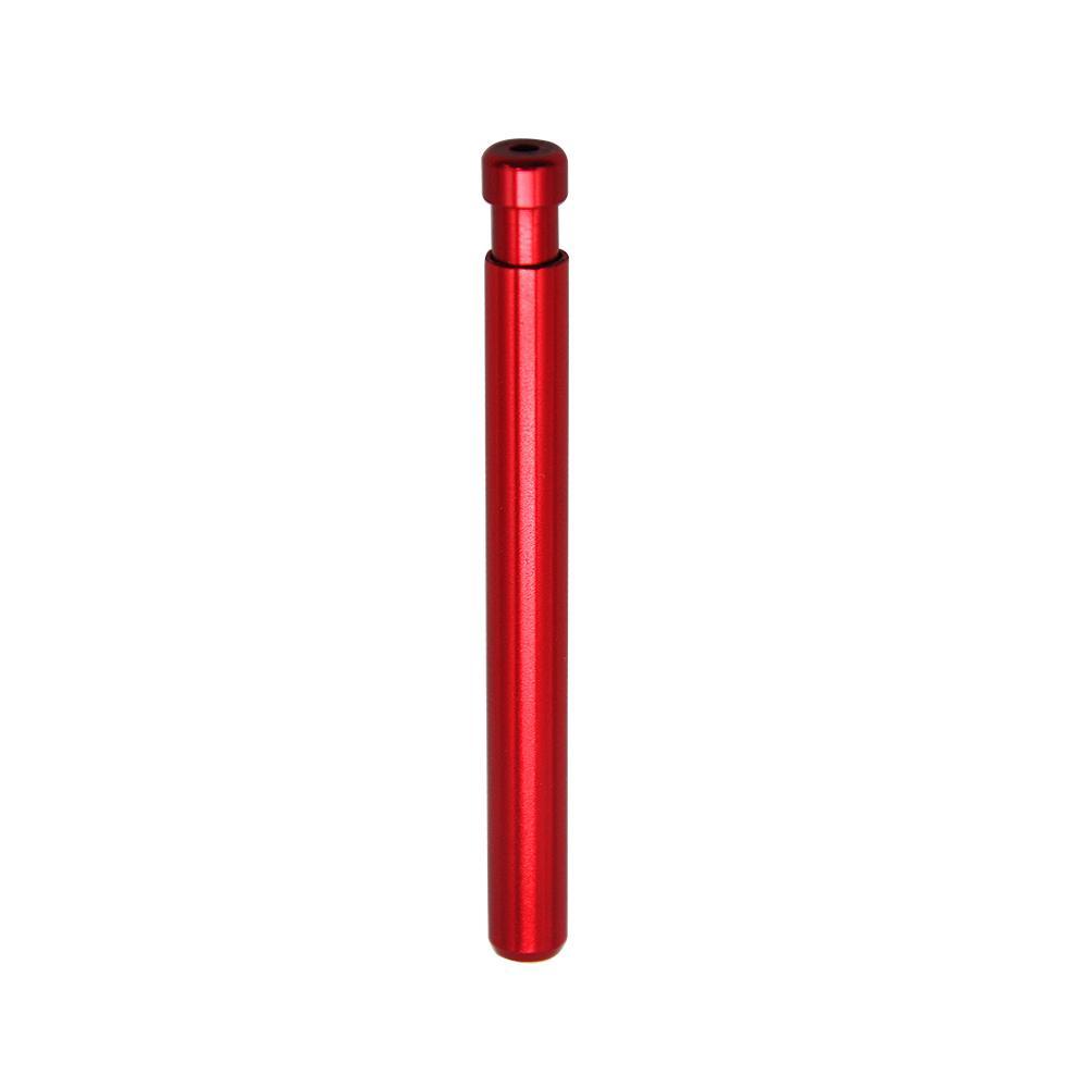 New Self Cleaning One Hitter 82MM Metal Bat Snuff Tobacco Smoking Cigarette Dugout Pipe 180pcs Free shipping