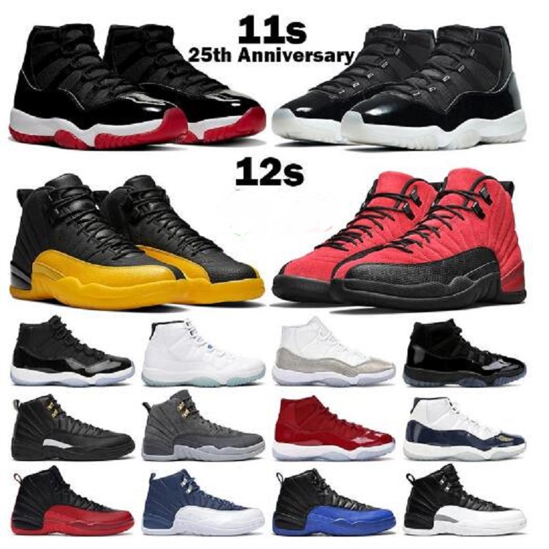 Basketball Shoes men women 12s jumpman 12 Reverse Flu Game University Gold Indigo Dark Grey 11s Jubilee 25th Anniversary Bred Concord mens sneakers, Color 20
Basketball Shoes men women 12s jumpman 12 Reverse Flu Game University Gold Indigo Dark Grey 11s Jubilee 25th Anniversary Bred Concord mens sneakers, Color 20