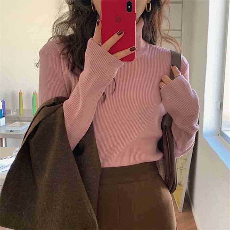 Solid Office Lady Chic Gentle Turtleneck Basewear Streetwear Loose High Quality Women Pullovers Sweaters 210525, Apricot
Solid Office Lady Chic Gentle Turtleneck Basewear Streetwear Loose High Quality Women Pullovers Sweaters 210525, Apricot