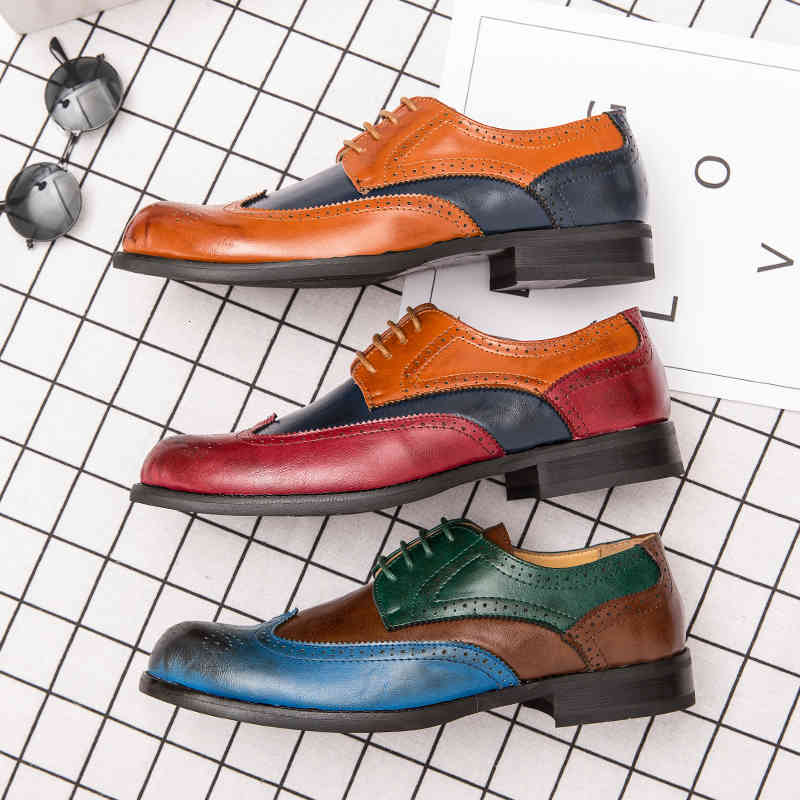 dress shoes big size 38-47 men oxfords leather british green blue handmade comfortable formal flats lace-up bullock tsdb, Black
dress shoes big size 38-47 men oxfords leather british green blue handmade comfortable formal flats lace-up bullock tsdb, Black
